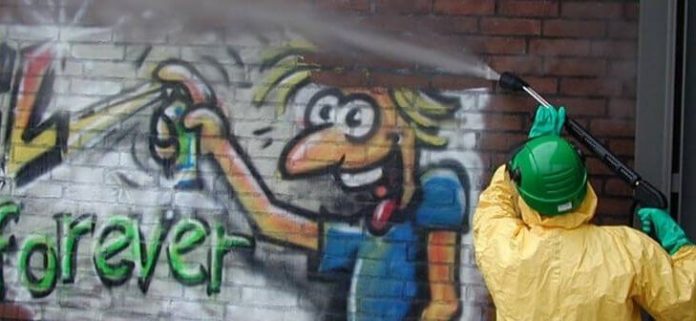 limpia graffiti