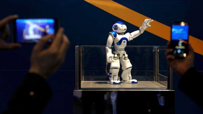 trabajar con robots