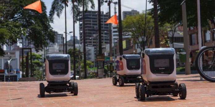 Kiwibot Delivery's empresas Chile