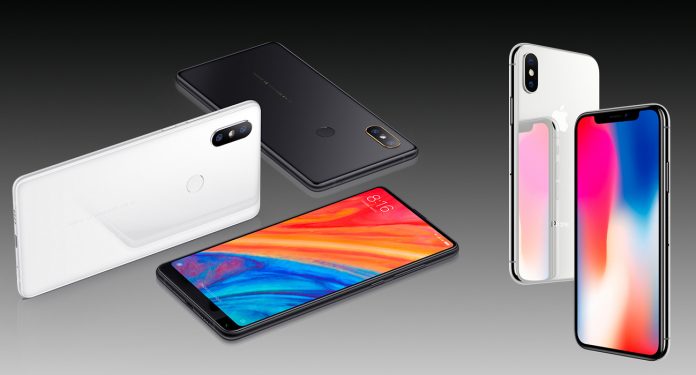 Xiaomi iPhone mercadeo Chile