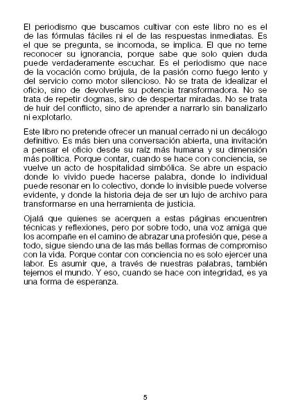 La vocación de contar: inicios del periodismo con conciencia (Libro PDF Descargable)